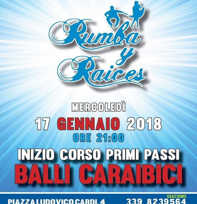 Balli Caraibici – 17 Gennaio 2018