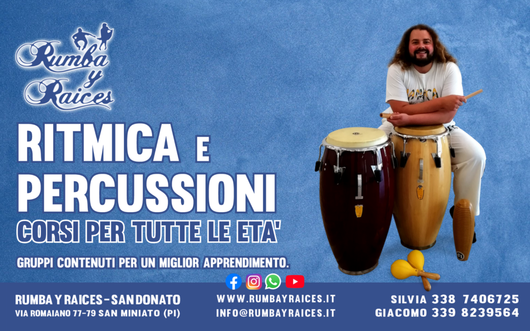 Corsi Ritmica e Percussioni 2022-23